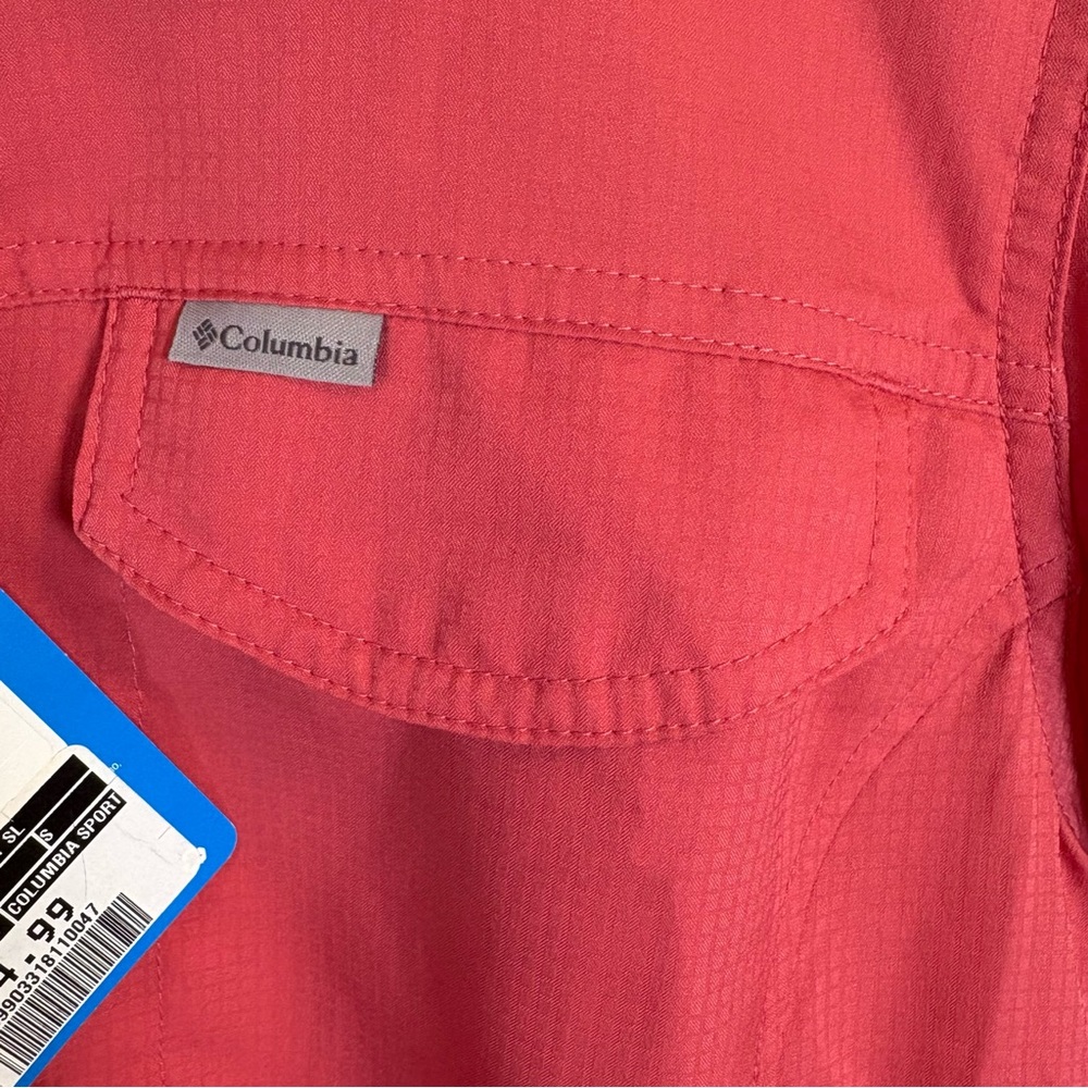 NWT Columbia Women’s Silver Ridge Lite Short Sleeve Shirt, Size Small, Pink - Picture 5 of 10